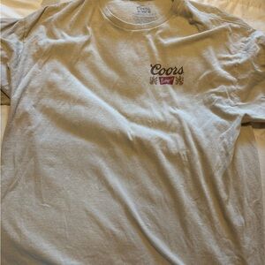 Buckle Tan Short Sleeve Tee Classic Cotton